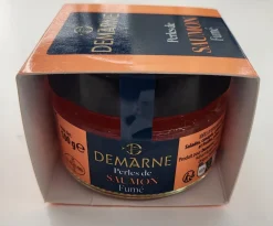 PERLES DE SAUMON FUME 100G .