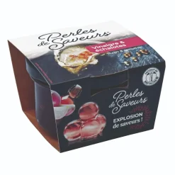 PERLES DE VINAIGRE DE VIN ÉCHALOTES 90G