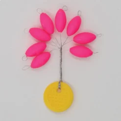 PERLES FLOTTANTES FLASHMER OVALES D10
