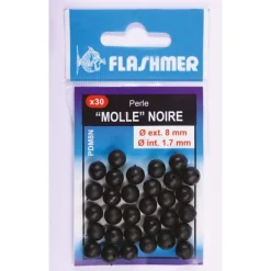 PERLES MOLLES FLASHMER NOIRES