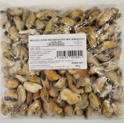 PETITES MOULES ENTIÈRES CUITES MSC BIO 60-80 1KG