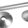 Pied de table aluminium avec base externe