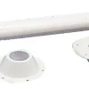Pied de table blanc 70cm