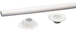 Pied de table blanc 70cm