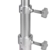 Pied de table tri-télescopique aluminium