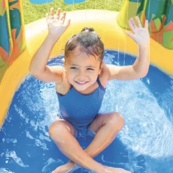 PISCINE AIRE DE JEUX JURASSIC - INTEX