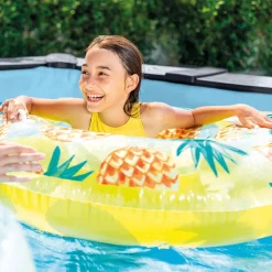 PISCINE GRAPHITE RECTANGULAIRE 4MX3MX1.24M INTEX