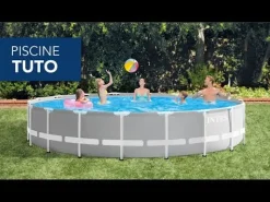 Piscine hors sol Prism Frame 4.00 x 2.00 x 1.22 m intex