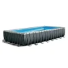 PISCINE HORS SOL ULTRA XTR 9M75 X 4M88 X 1M32 AVEC FILTRE A SABLE INTEX