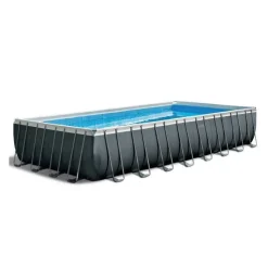 PISCINE HORS SOL ULTRA XTR 9M75 X 4M88 X 1M32 AVEC FILTRE A SABLE INTEX