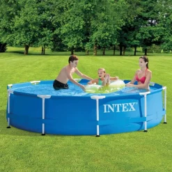 PISCINE HORS-SOL METAL FRAME Ø3M05 X 76CM INTEX