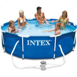PISCINE HORS-SOL METAL FRAME Ø3M05 X 76CM INTEX