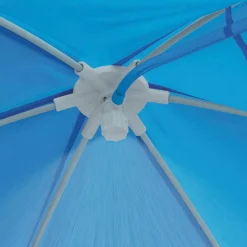 PISCINETTE METAL FRAME RONDE TUBULAIRE + CANOPY Ø x h : 1.83 x 0.38 m INTEX
