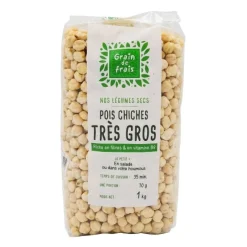 POIS CHICHE 1KG GRAIN DE FRAIS