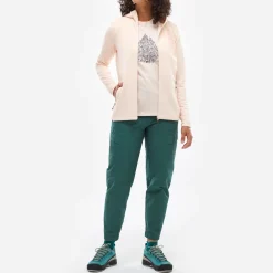 Polaire de randonnée Femme CIMAÏ LIGHT HOODIE W - VANILLA CREAM - MILLET