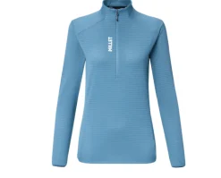 Polaire de randonnée Femme PARMELAN LIGHT FLEECE PO W - CORONET BLUE - MILLET