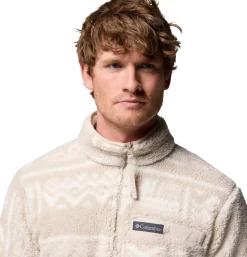 Polaire Homme RUGGED RIDGE HIGH PILE HALF ZIP DARK STONE DESCHUTES DAYS COLUMBIA