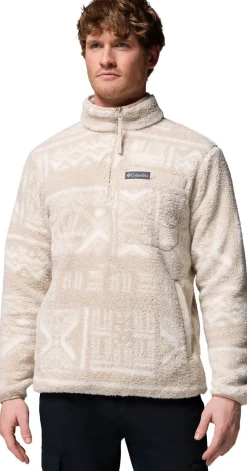 Polaire Homme RUGGED RIDGE HIGH PILE HALF ZIP DARK STONE DESCHUTES DAYS COLUMBIA