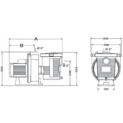 Pompe de Filtration Pentair Ultraflow