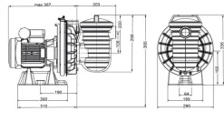 POMPE DE FILTRATION STA-RITE EAU SALÉE S5P2R