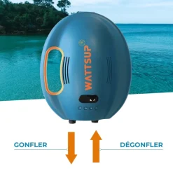 Pompe de gonflage électrique rechargeable pour paddle et kayak SWIFT+ 20 PSI WATTSUP