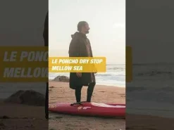 Poncho parka de surf et longe-côte DRY STOP L/XL adulte unisexe MELLOW SEA ANFIBI