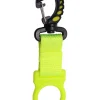 Porte OCTOPUS anneau en silicone jaune AQUATYS