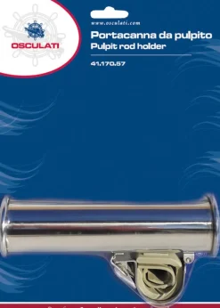 Porte-canne à pêche de pont inox