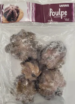 POULPE ENTIER NETTOYE KENYA 4/6P 900G