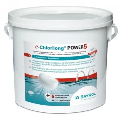 POWER 5 250GR 5KG BAYROL CHLORE 5 FONCTIONS