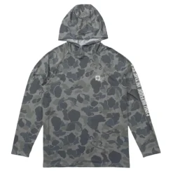 PROTECTION SOLAIRE SALTY CREW MARINER HOOD HOMME COULEUR SAND CAMO | SALTY CREW