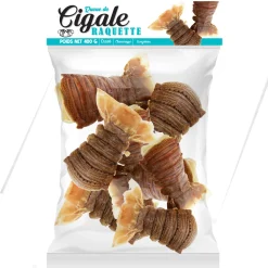 QUEUES DE CIGALES CRUES 50/100 400G