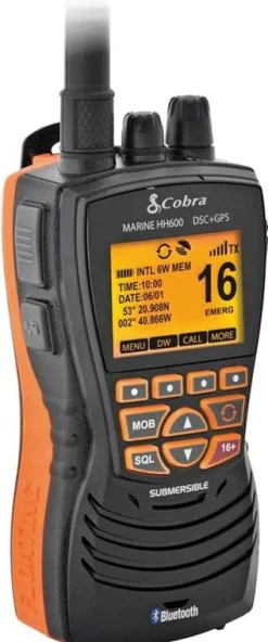 Radio VHF portable - Cobra MR HH600 - Bluetooth - GPS