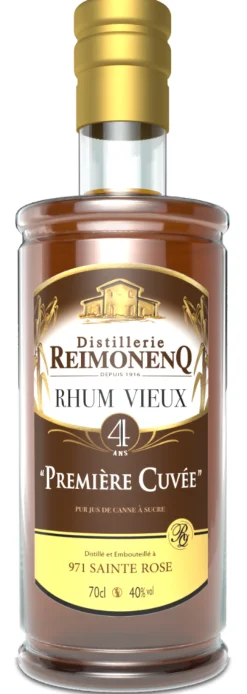RHUM VIEUX PREMIERE CUVEE 40° 70CL REIMONENQ