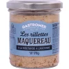 RILLETTES MAQUEREAU MOUTARDE 170G