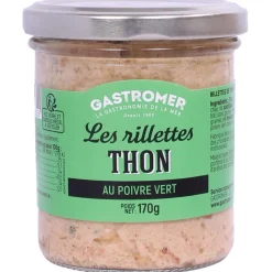RILLETTES THON POIVRE VERT 170G
