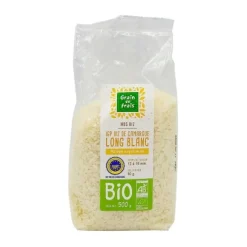 RIZ LONG BLANC BIO CAMARGUE IGP 500G