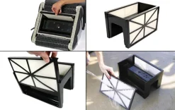 ROBOT DE PISCINE FILAIRE TIGERSHARK MOUSSES HAYWARD