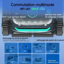 ROBOT DE PISCINE SANS FIL S2 SOLAR WYBOT