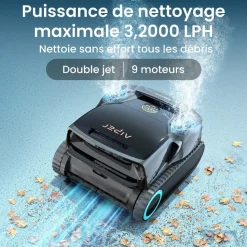 ROBOT DE PISCINE SANS FIL X1 PRO MAX AIPER