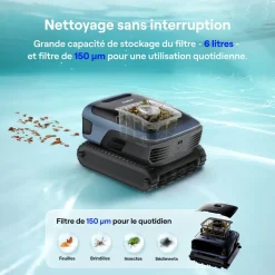 ROBOT DE PISCINE SANS FIL SORA P7 BEATBOT