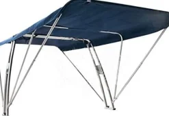 ROLL-BAR INOX AVEC BIMINI PLIANT