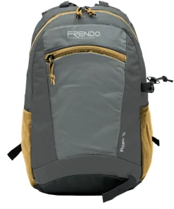 Sac à dos de randonnée ALTEO 12 - GRIS/CAMEL FRENDO