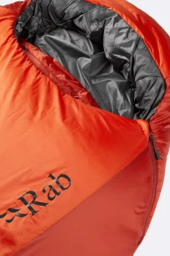 Sac de couchage synthétique Solar Eco 4 REG Firecracker Rab