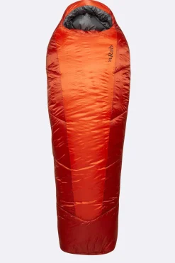 Sac de couchage synthétique Solar Eco 4 REG Firecracker Rab