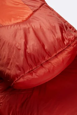 Sac de couchage synthétique Solar Eco 4 REG Firecracker Rab