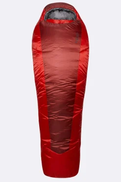 Sac de couchage synthétique Solar Eco 3 REG Oxblood Red Rab