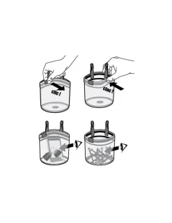 Sac de rangement transparent GLASS BUCKET II BEAL