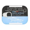 SARDINES SANS ARETE NATUREL 115G