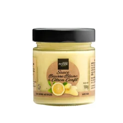 SAUCE BEURRE BLANC CITRON 180G LA CUISINE PROVENCALE